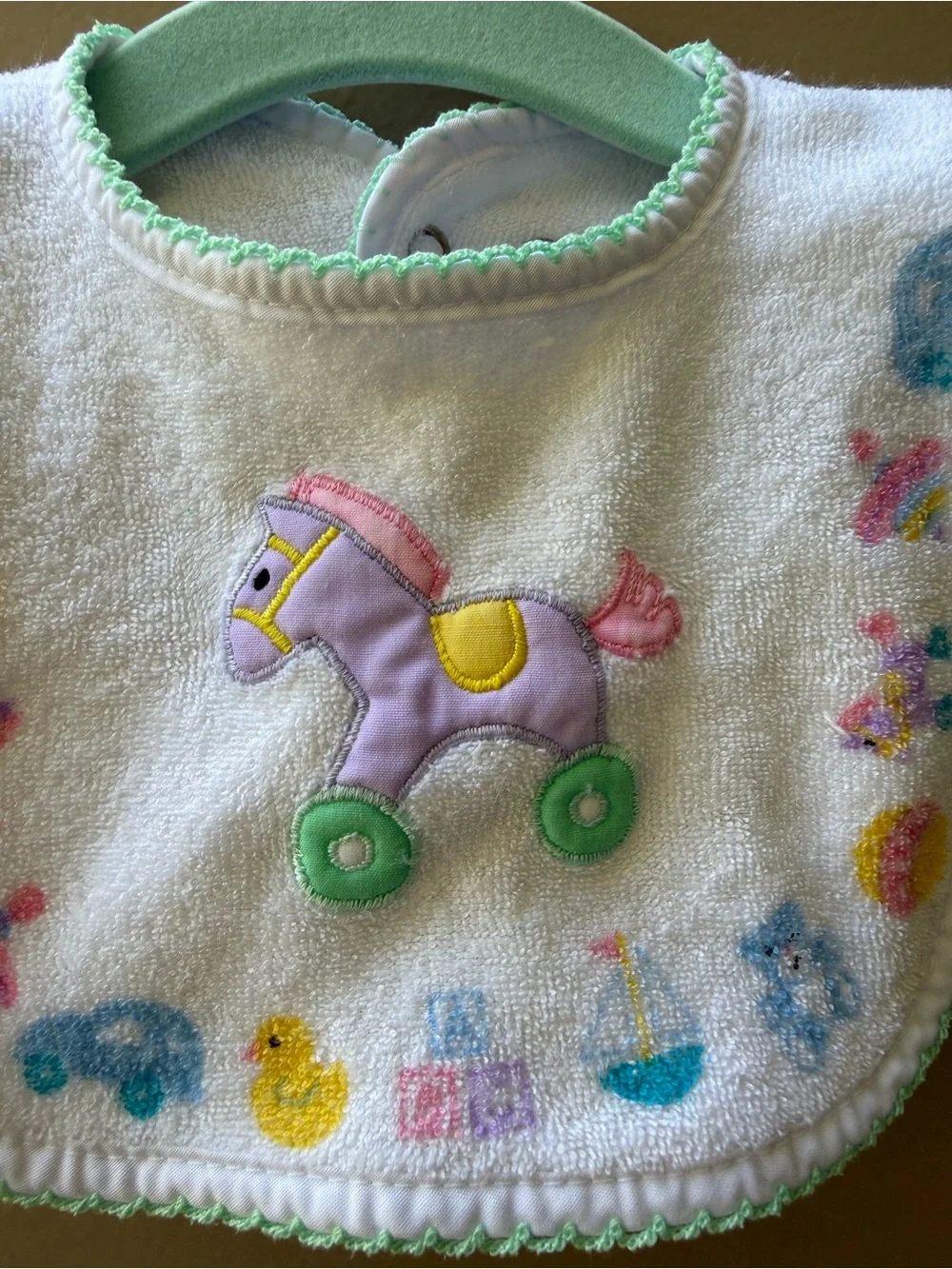 90s Baby Bib Set